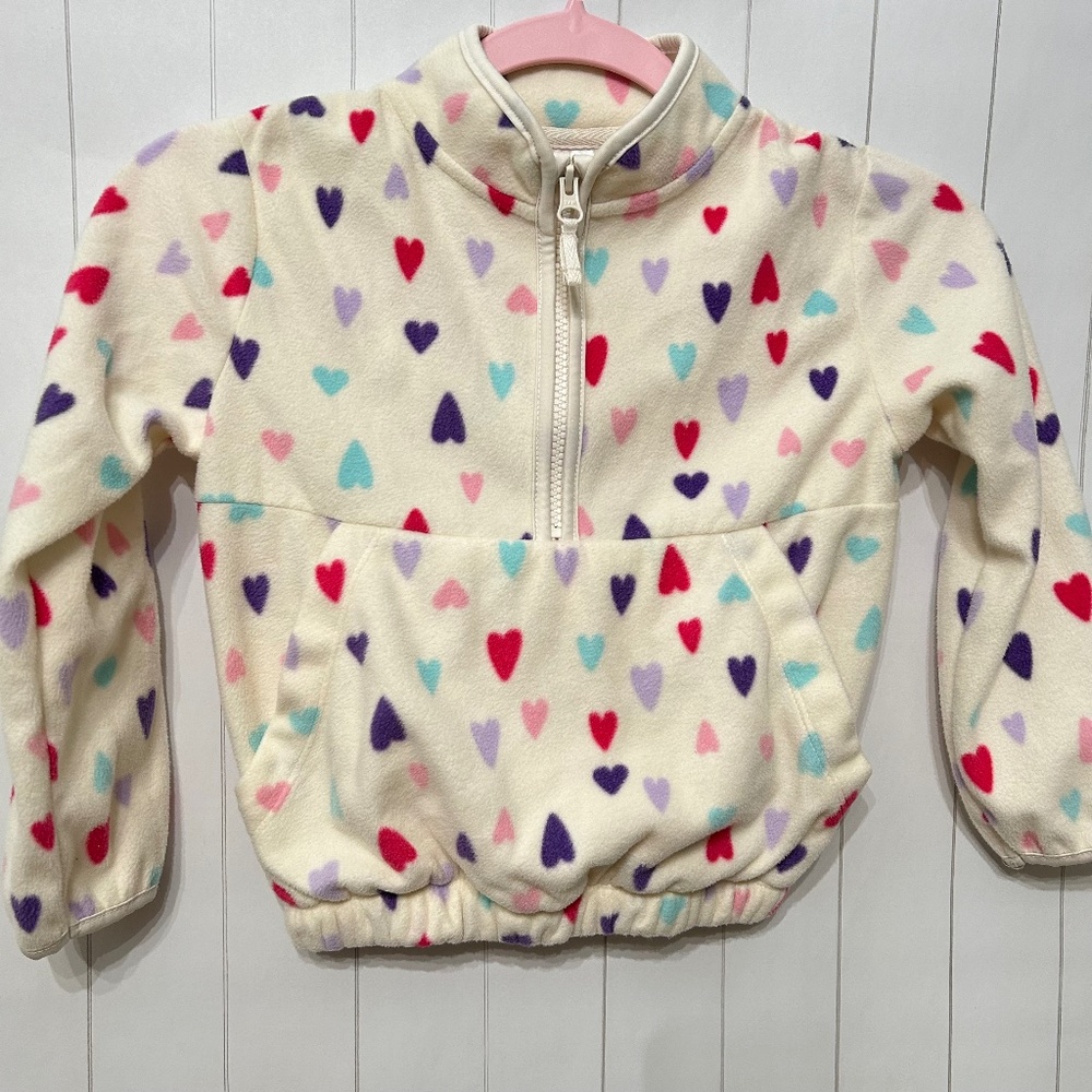 Athletic cozy Sherpa pullover